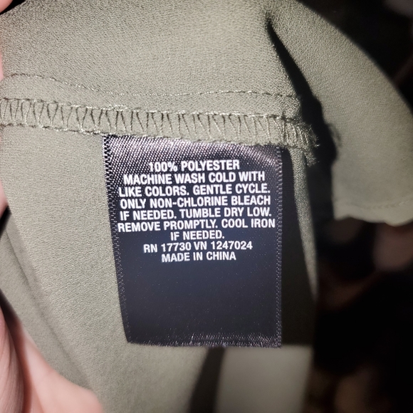 Army Green Target Dress - Picture 8 of 9